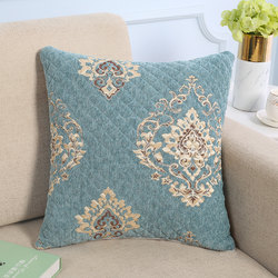 Nordic Style Removable and Washable Cushion Pillow, Square Headboard Pillow for Living Room Sofa, Pillowcase Without Insert, Car Office Lumbar Support