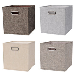 Fabric Storage Box, Foldable Clothing Organizer, Lidless Drawer Grid Cabinet, Storage Box, Toy and Miscellaneous Storage Solution