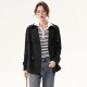 2025 Spring Outlets Authentic High-end HM Series Double Bretted Long Sleeve Tops High-end Trench Coat Jacket for Women