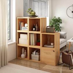 Glass Door Modular Grid Cabinet for Storing Figurines, Cosmetics, Bedside Storage, Tv Cabinet, Bookshelf, Low Cabinet