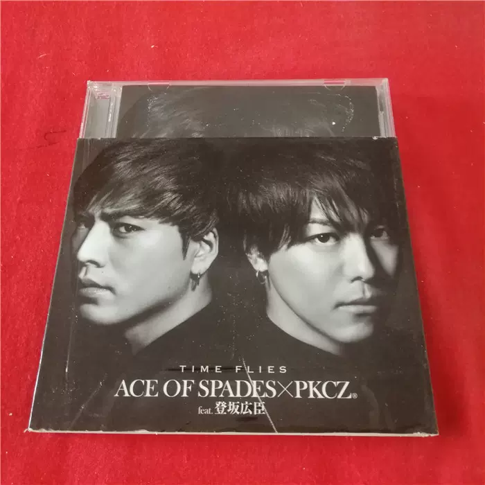 正版CD A2681 TIME FLIES ACE OF SPADES PKCZ feat 登坂広臣-Taobao