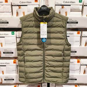 
Costco 32Degrees Autumn and Winter Men's Down Vest Vest Lightweight Duck Down Warm Waistcoat