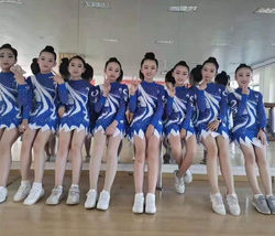 Cheerleading Performance Costumes, Cheerleading Uniforms, Women's Aerobics Competition Uniforms, Competitive Uniforms, Gymnastics Sports Meet Cheerleading Uniforms