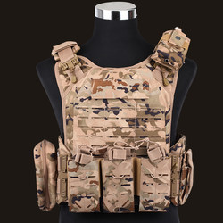 Devil Week New Lightweight Laser-Cut Tactical Vest Adjustable Quick-Release Training Weighted Vest