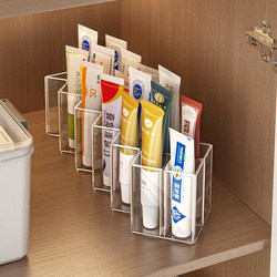 Medicine Storage Box, Household Tubular Medicine Organizer, Essential Medicine Box with Compartments, Small Cream and Medicine Storage Rack