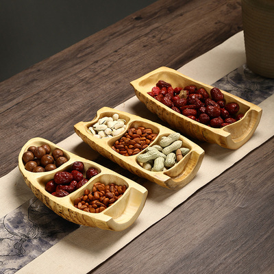 Chip And Dip Serving Set With Bamboo Tray Snack Candy Fruit - Temu