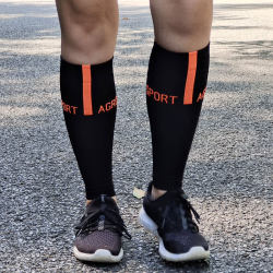 Professional Marathon Running Basketball Quick-Drying Jump Rope Fitness Sports Compression Leg Sleeves Calf Socks Leg Warmers Enlarged