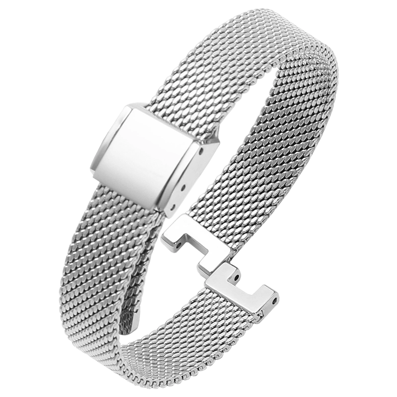 代用CK女表带K8G236 K8G231 K8G235 K8G23146凹口不锈钢金属表链