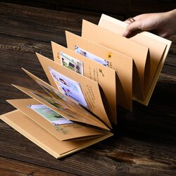 Creative Journal Notebook Set with Thick Blank Pages, Growth Record, Graduation Commemoration, Handmade Photo Album, DIY Journal