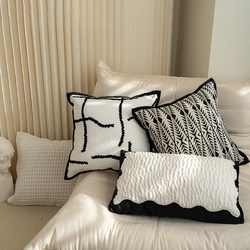 New Year's New Sofa Pillow, Modern Minimalist Design Pillowcase, Headboard Cushion, Model Room Guesthouse Cushion, Nordic Style