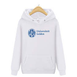 Leiden University Leiden University Uniform Sweatshirt Commemorative Winter Fleece-Lined Thickened Hoodie Top
