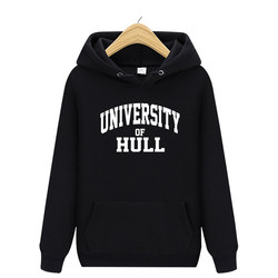 University of Hull Uniform Sweatshirt Winter Fleece Men's Jacket Loose Hoodie