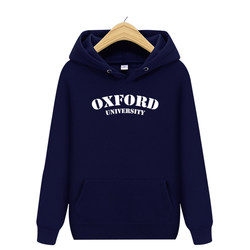 Oxford University of England Sweatshirt Pullover Hoodie for Teenagers, Students, Couples, Winter Fleece-Lined Jacket