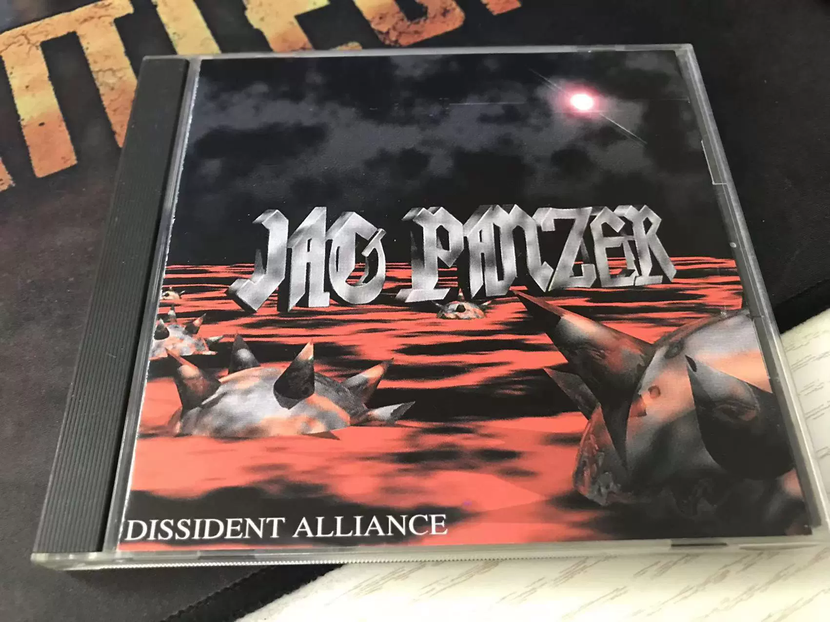 美国重金属Jag panzer Dissident alliance M版1994年首版98新-Taobao