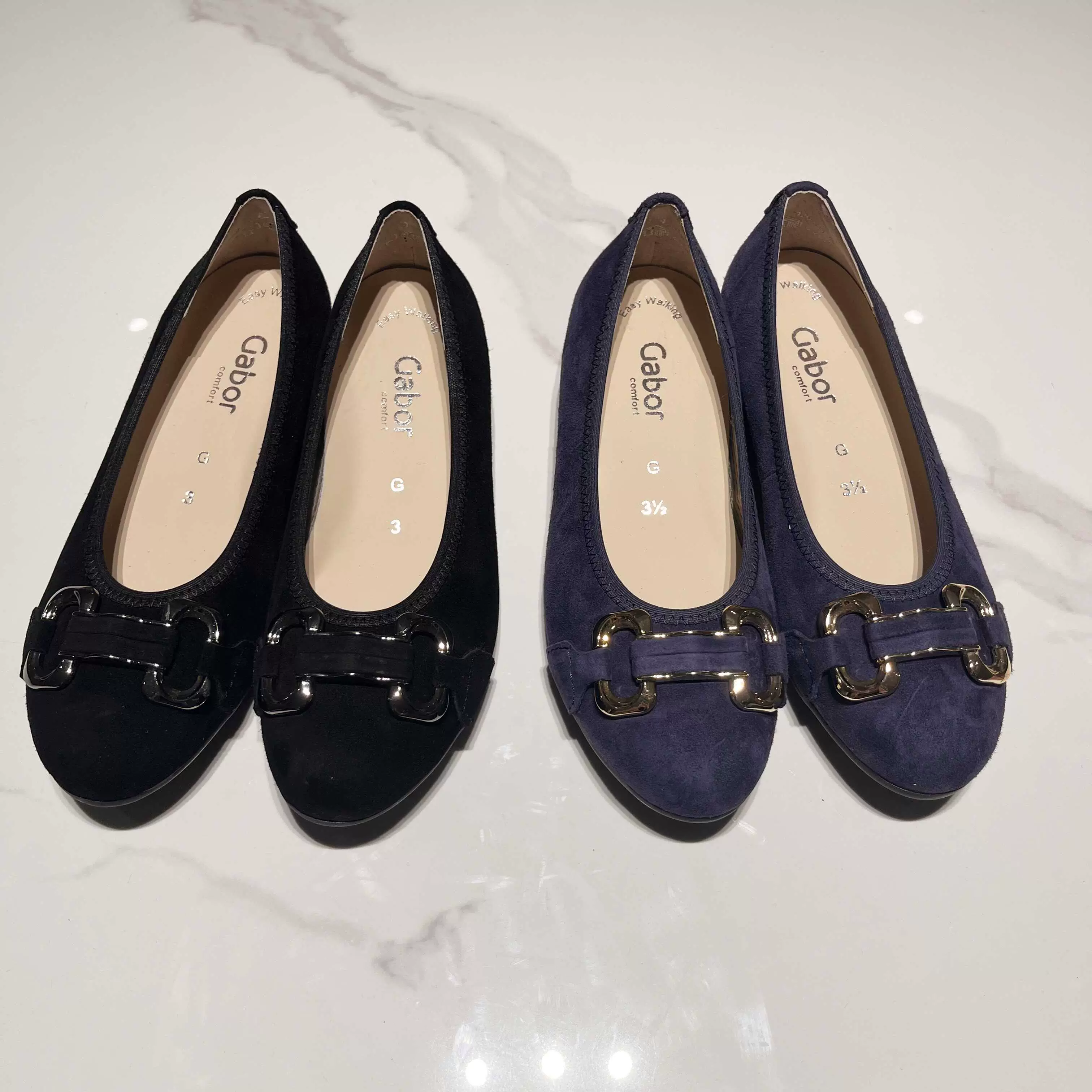 德国顺嘉宝正品女鞋25春夏新款圆头舒适轻便平跟休闲女单鞋42