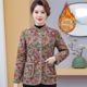 Mom's winter clothes plus velvet jacket for middle-aged and elderly women's winter fashionable short cotton jacket for women's thin and warm small cotton jacket