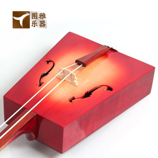 モンゴル馬頭琴 - 手作り木製子供用初心者楽器