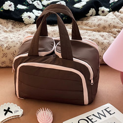 Cosmetic Bag for Women, Portable Large-Capacity Cosmetics Storage Bag, New Travel Partition Storage Bag, Toiletry Bag