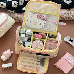 Large-Capacity Cosmetic Bag for Women 2025 New Style Satchel Portable Cosmetic Cosmetics Bag Cute Travel Waterproof Toiletry Bag