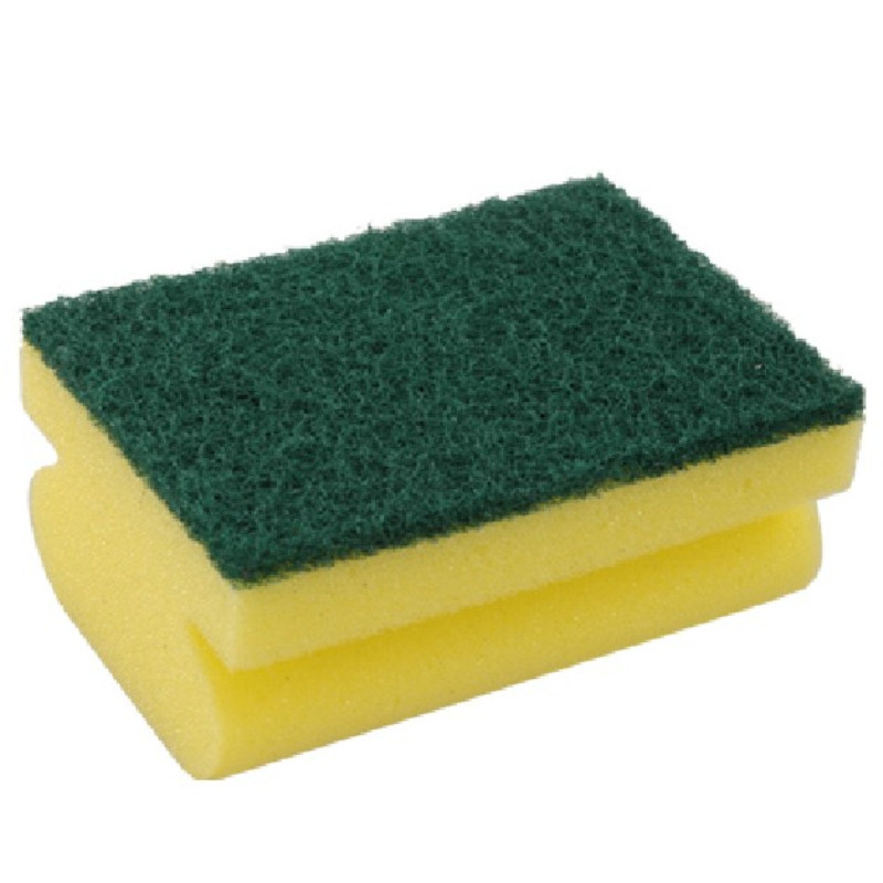 两用,吸水性强,上层采用柔软性百洁布,去污能力强,下层采用加密海绵层