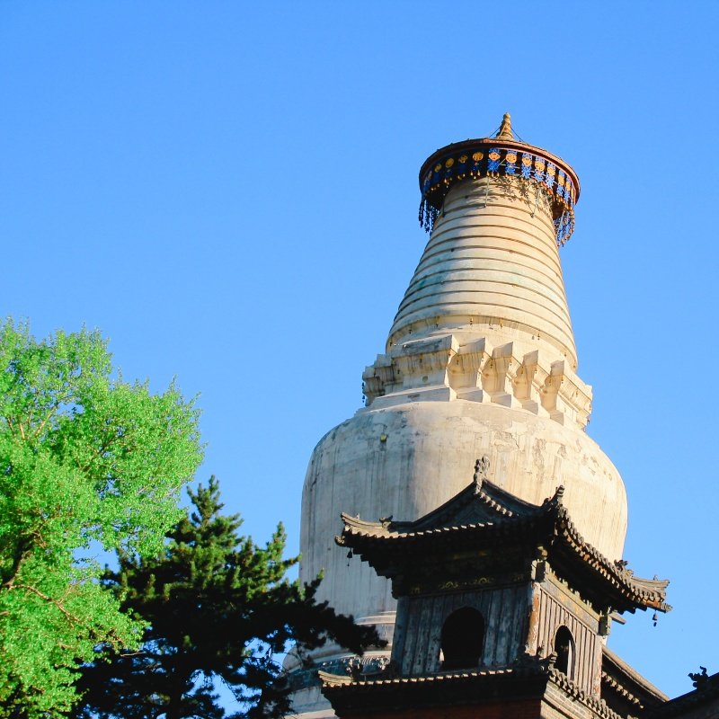 太原出发五台山一日游|含门票五爷庙殊像寺罗睺寺山西五台山旅游