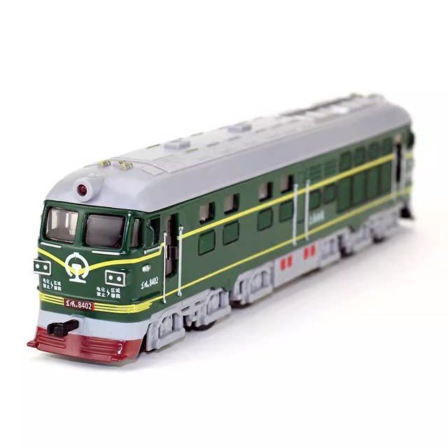 Caipo comes true 1:65 green leather Dongfeng 4B locomotive alloy model ...