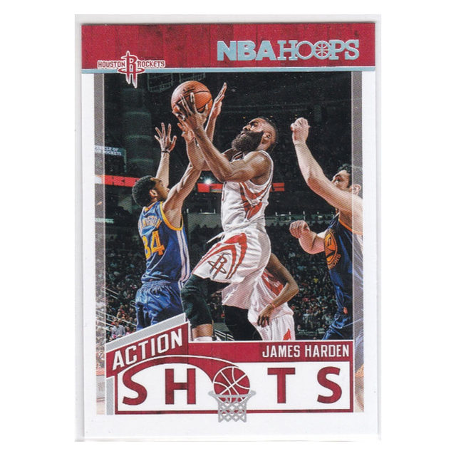 Star Card James Harden Teka Panini 17-18hoops #16 Rockets