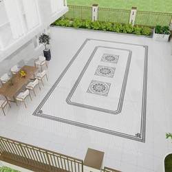 12mm Thick New Chinese-Style 5.4X 8.4m Villa Garden Landscape Paving Stone, Interlocking Tiles for Courtyard and Yard