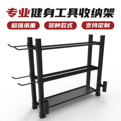 Small Storage Rack for Fitness Equipment, Dumbbells, Kettlebells, Barbell Plates, Small Sports Equipment, Personal Training Storage Rack