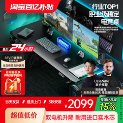 Aofeng A4 Pro Gaming Desk Dual-Motor Smart Solid Wood Adjustable Desk Home Office Computer Desk Study Desk Db