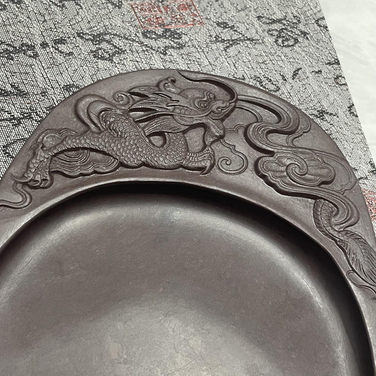 肇庆宋坑端砚高档砚台毛笔国画原石书法简约古朴歙砚素砚文房四宝-淘宝网