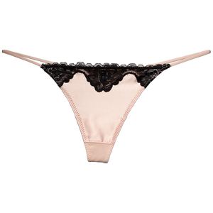 Through pants, female sexy laceless panties, low waist, seductive, hot, hot, a line t -shaped Y Europe and America big size daily wear
