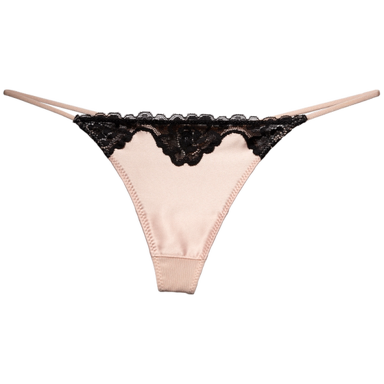 Through pants, female sexy laceless panties, low waist, seductive, hot, hot, a line t -shaped Y Europe and America big size daily wear
