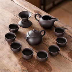Purple Clay Teapot Kung Fu Tea Set 2025 New Model for Home Use, Special Tea Cups for Brewing Tea, Ceramic Office Gaiwan