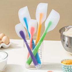 Silicone Spatula Baking Food-Grade High-Temperature Resistant Special Shovel Scraper Tool Cake Cream Mixing Knife Extra Large
