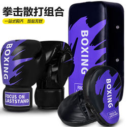 Boxing Gloves for Children and Adults, Training Hand Targets, Kick Targets, Adult Boxing Gloves, Muay Thai Fighting Professional Set, Punching Bag