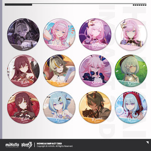 
[MiHoYo/Honkai Impact 3] CG Series Blind Box Badge Vol4 Alicia Velvet Eden miHoYo
