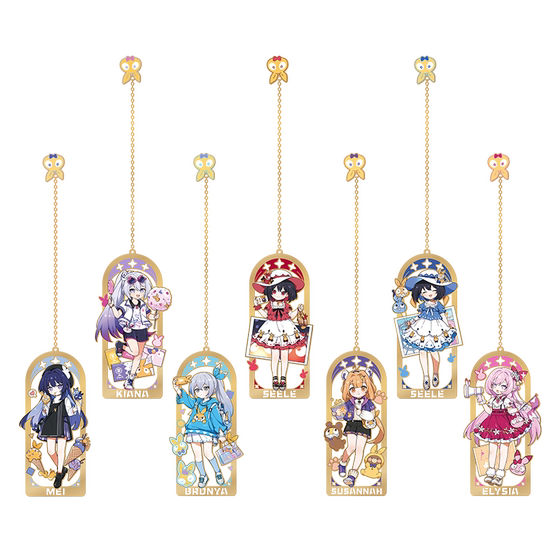 [Mihayou/Break 3] Roar Paradise Series Metal Bookmark Mihoyo