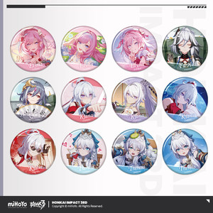 
[MiHoYo/Honkai Impact 3] CG Series Blind Box Badge Vol9 Alicia Kiana Fuhua miHoYo