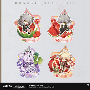 
[MiHoYo/Honkai: Star Dome Railway] Fruity Summer Series Q version acrylic hanging ornaments