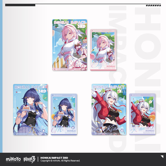 
[MiHoYo/Honkai Impact 3] 9th Anniversary Series Polaroid/Fashion Card Set Alicia miHoYo