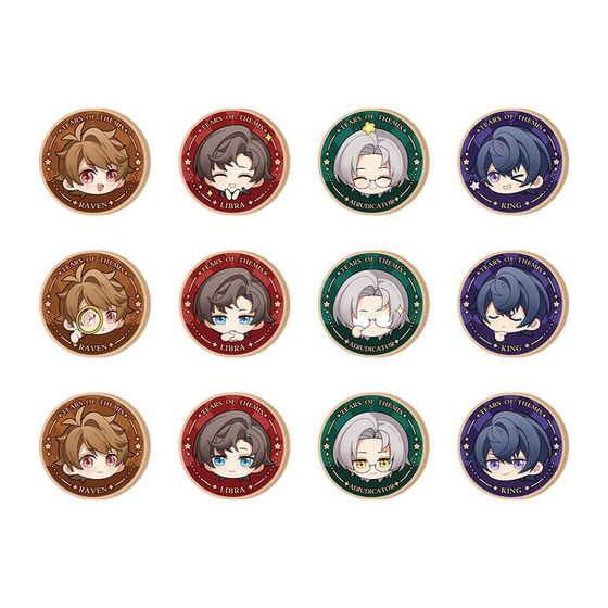 [Mihayou/Undetermined Event Book] Daily Series Q Version Commemorative Game Coin Set miHoYo

