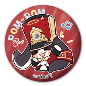 
[Mihayou/Benghuai: Star Dome Railway] Pam Exhibition Hall Series Mini Tinplate Badge Set