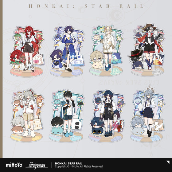 [Mihayou/Benghuai: Xingqiong Railway] Boys dormitory series acrylic stand miHoYo