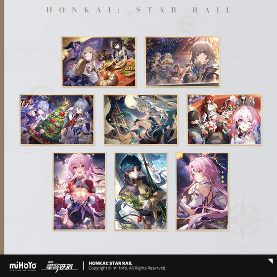 [MiHoYo/Honkai: Star Dome Railway] Star Ocean Celebration Series PET Colored Paper miHoYo