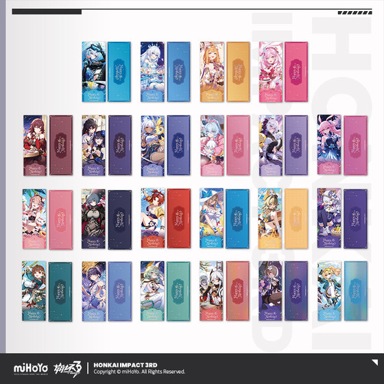 
[MiHoYo/Honkai Impact 3] 2025 Birthday Photo Series Laser Ticket Alicia Hill miHoYo
