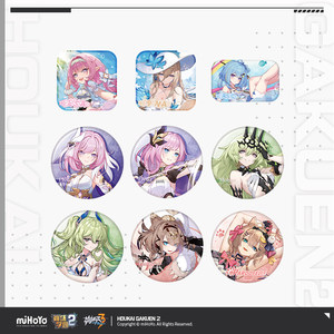 
[MiHoYo/Honkai Academy 2] Another World Series Tinplate Badge Alicia miHoYo