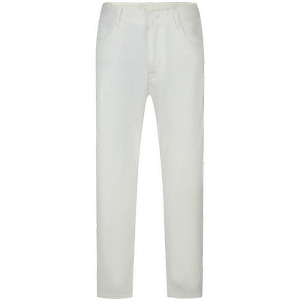 
[Brand Direct Drop] CNC men's spring and summer new white jeans men's LOGO embroidered light luxury straight pants