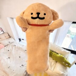 Line Art Puppy Doll Large Pillow Cushion for Women, Sleeping Leg Pillow, Suitable for Hugging and Sleeping with Dolls