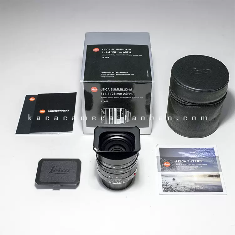 徕卡LEICA M 28 F1.4 SUMMILUX-M 1:1.4/28 ASPH 带包装美品-Taobao